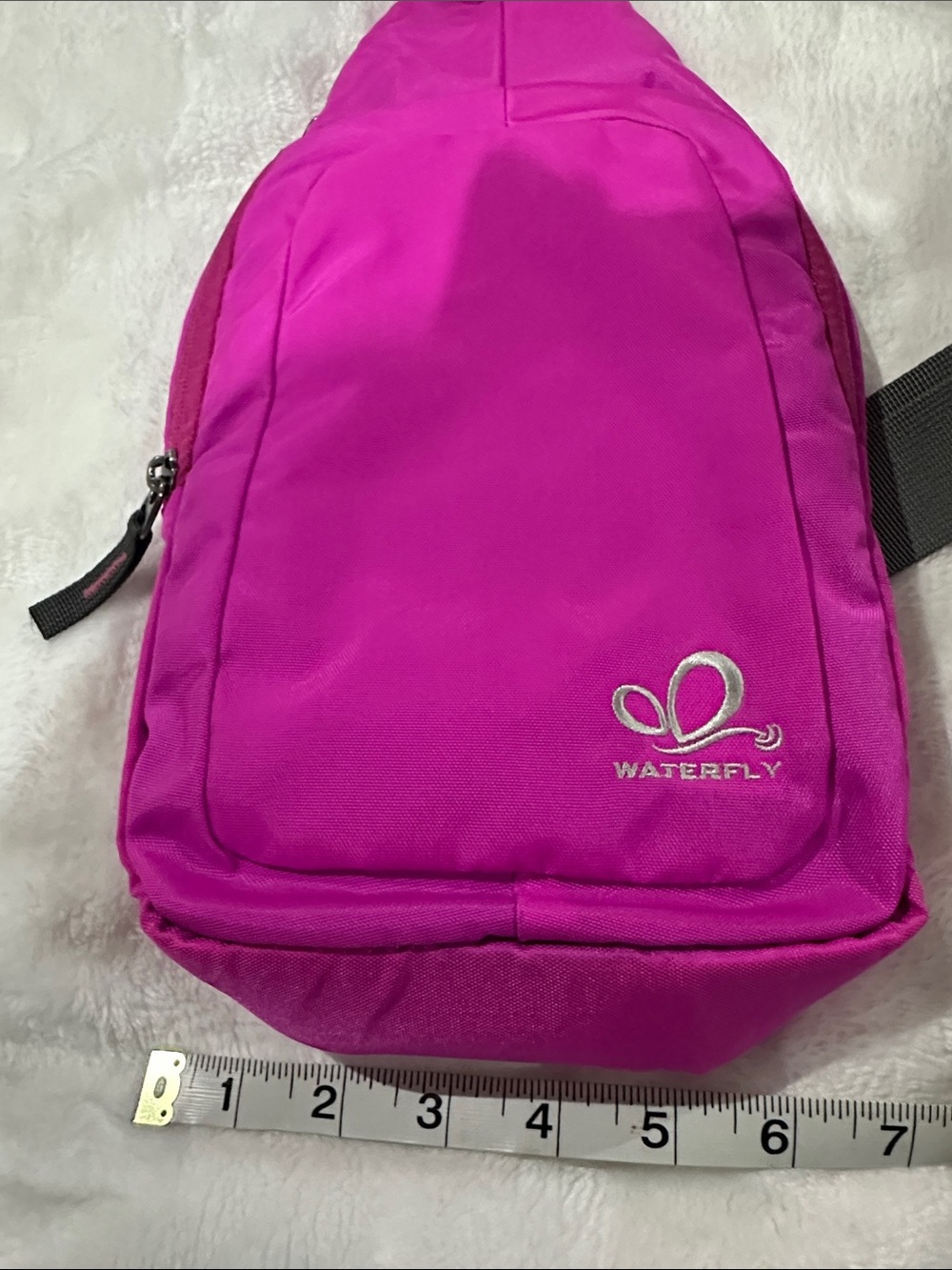 WATERFLY Crossbody Sling Bag 13” x 7” Hiking Biking Running Adventure Travel - Picture 9 of 15